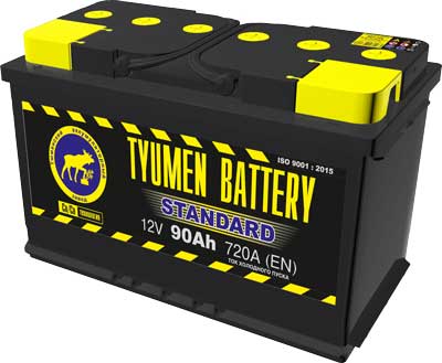 АКБ 6 ст-90 Аh TYUMEN BATTERY (STANDARD) (г.Тюмень) о/п АКБ 6 ст-90 Аh TYUMEN BATTERY (STANDARD) (г.Тюмень) о/п