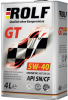 Масло ROLF GT SAE 5W-40 API SN/CF 4л.