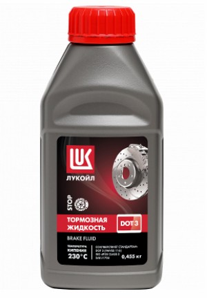 Тормозная жидкость Лукойл DOT-3 0,455 кг (25)