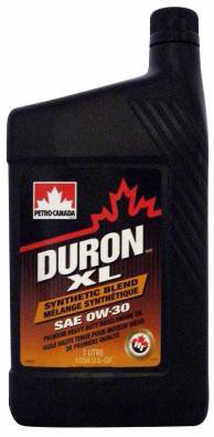 Масло Petro-Canada DURON XL SYNTHETIC BLEND SAE 0w-30 API CH-4 (Канада) 1л.