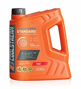 Антифриз CoolStream Standart (-40) (красный) 5кг. Антифриз CoolStream Standart (-40) (красный) 5кг.