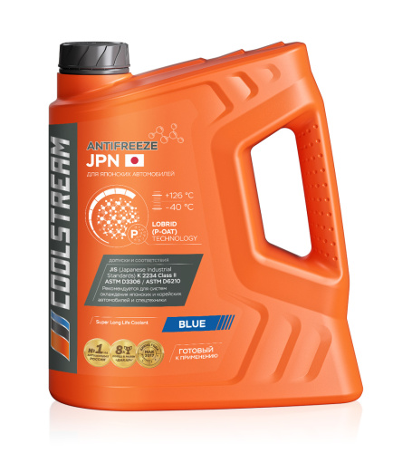 Антифриз CoolStream JPN синий 5кг.(3) Антифриз CoolStream JPN синий 5кг.(3)