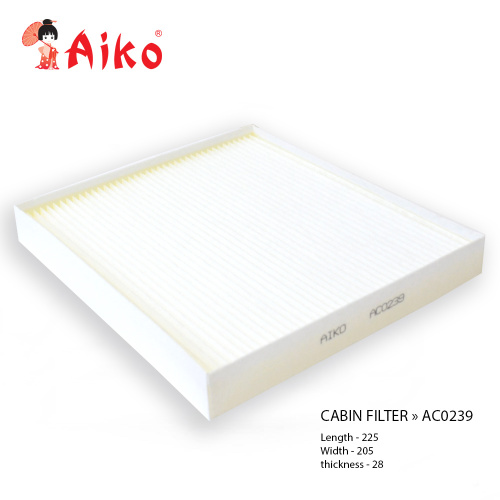 Фильтр салона AC-0239 Aiko (AC-0239)(CA-28380)