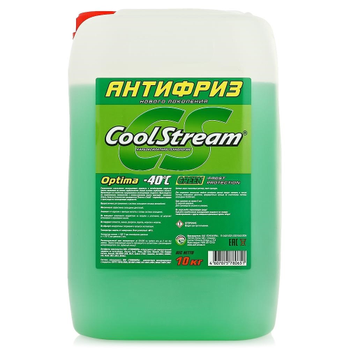 Антифриз CoolStream Optima (зеленый) 10кг. Антифриз CoolStream Optima (зеленый) 10кг.
