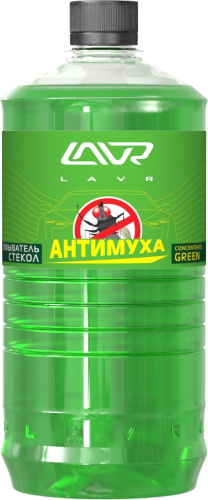 Омыватель стекол Green Анти Муха концентрат LAVR (LN1222) 1000мл. (12)