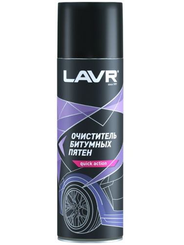 Очиститель от битумных пятен аэрозоль LAVR (LN1412) 650мл. (12) Очиститель от битумных пятен аэрозоль LAVR (LN1412) 650мл. (12)