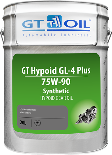 Масло Трансмиссионное GT Hypoid GL-4 Plus SAE 75W-90  API GL-4/GL-5 (Корея) 20л