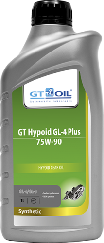 Масло Трансмиссионное GT Hypoid GL-4 Plus SAE 75W-90  API GL-4/GL-5 (Корея) 1л (12)