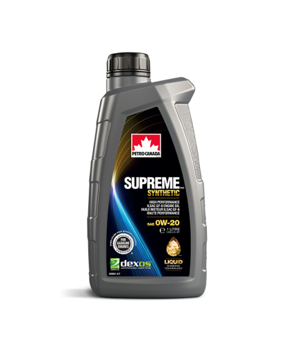 Масло Petro-Canada SUPREME SYNTHETIC SAE 0w-20 API SP (Канада) 1л.