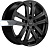 Диск литой 18*7 5*114,3 Et37 66,5 Khomen Wheels KHW1806 (Dargo/Jolion) Black