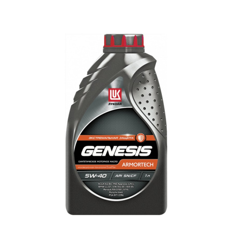 Лукойл GENESIS ARMORTECH SAE 5w-40 API SN синт. (г.Пермь) 1л..jpg