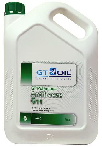 Антифриз GT Polarcool G11 зеленый  5 кг Антифриз GT Polarcool G11 зеленый  5 кг