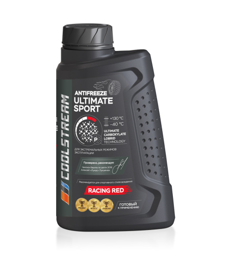 Антифриз CoolStream Ultimate Sport (красный) 1кг.(9)