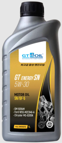 Масло GT Energy SN SAE 5W30, API SN (Корея) 1л (12)