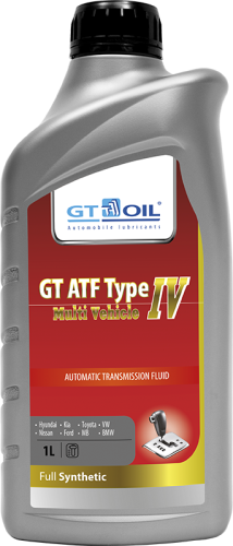 Масло Трансмиссионное GT ATF T-IV Multi Vehicle (Корея) 1л (12)