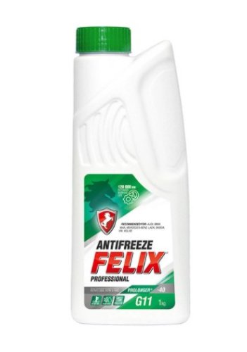 Антифриз FELIX PROLONGER (-40) зеленый 1кг. Антифриз FELIX PROLONGER (-40) зеленый 1кг.