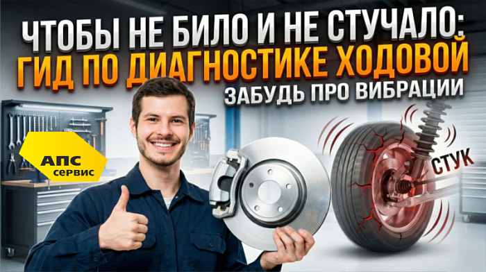 Чтобы не било и не стучало: гид по диагностике ходовой части от АПС-сервис
